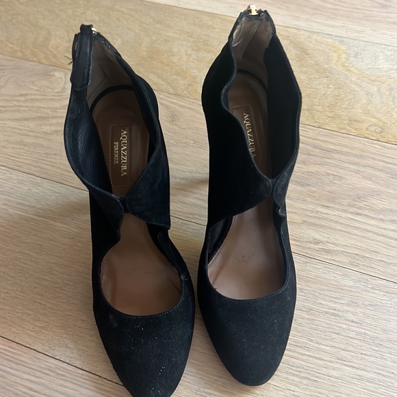 Black aquazzura heels - Picture 2 of 3